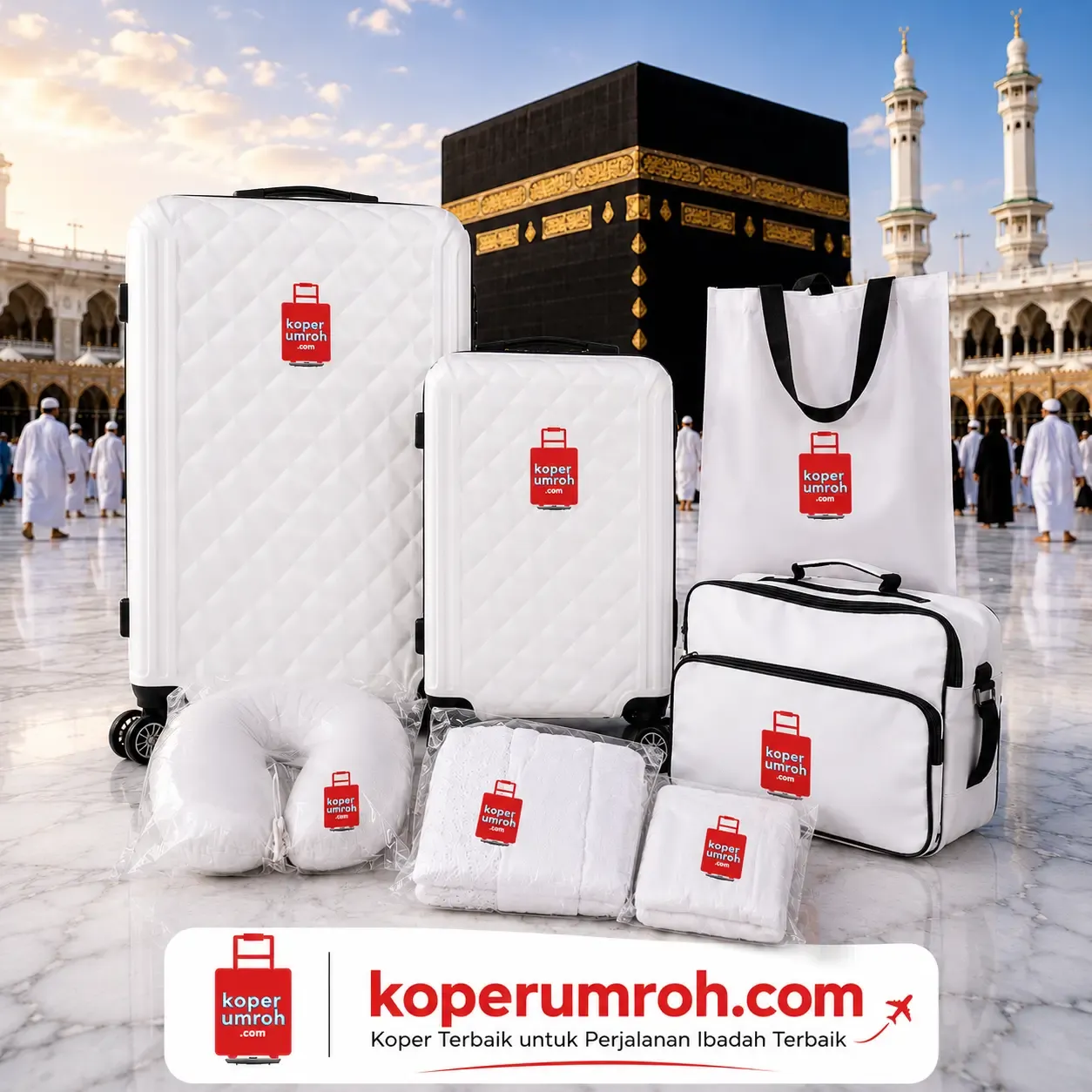 Workshop produksi koper umroh Koperumroh.com
